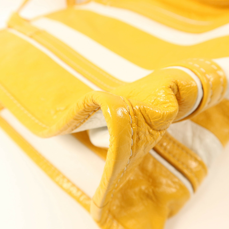 BALENCIAGA 牛皮皮革Bazar Shopper銀扣手挽肩背兩用袋-13