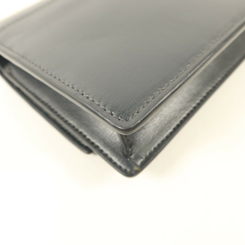 SAINT LAURENT 牛皮皮革Sunset金扣手挽肩背兩用袋-17