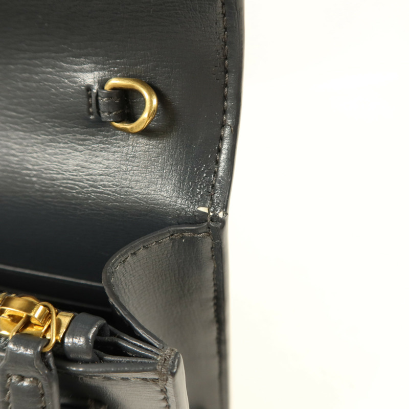 SAINT LAURENT 牛皮皮革Sunset金扣手挽肩背兩用袋-18