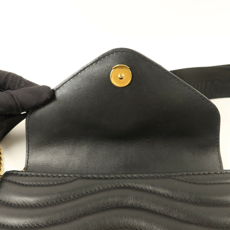 LOUIS VUITTON 牛皮皮革New Wave金扣手挽鏈帶肩背兩用袋-11