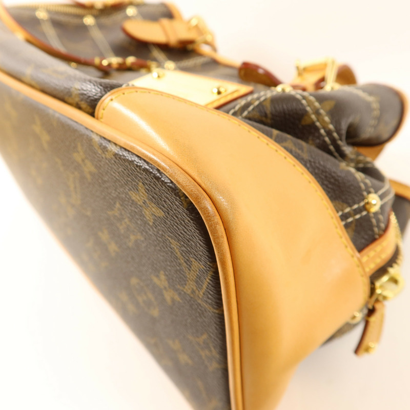 LOUIS VUITTON Monogram Riveting金扣肩背袋-11