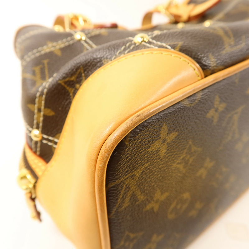 LOUIS VUITTON Monogram Riveting金扣肩背袋-14