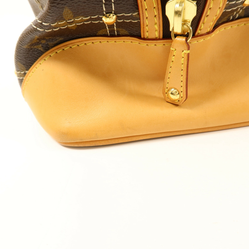 LOUIS VUITTON Monogram Riveting金扣肩背袋-15