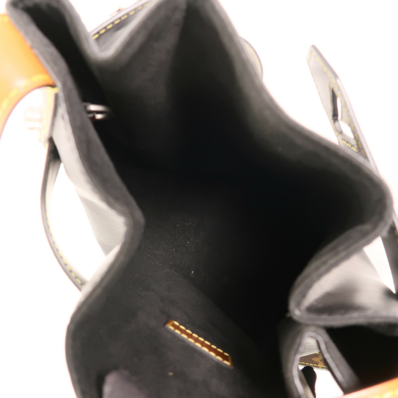 LOUIS VUITTON Epi Twist Bucket銀扣手挽肩背兩用袋-4