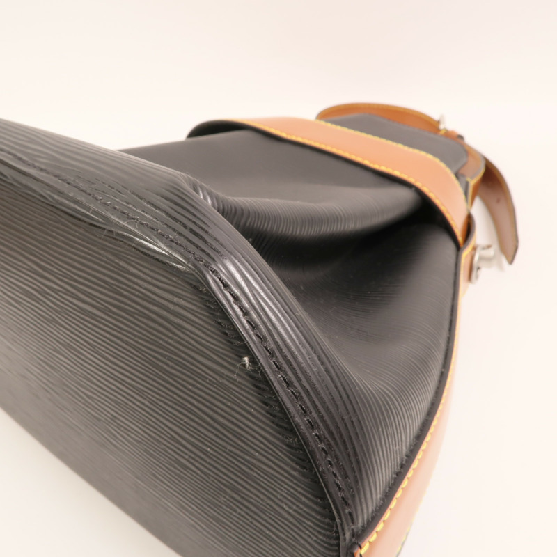 LOUIS VUITTON Epi Twist Bucket銀扣手挽肩背兩用袋-9