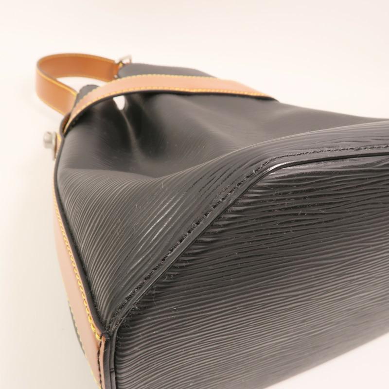 LOUIS VUITTON Epi Twist Bucket銀扣手挽肩背兩用袋-10