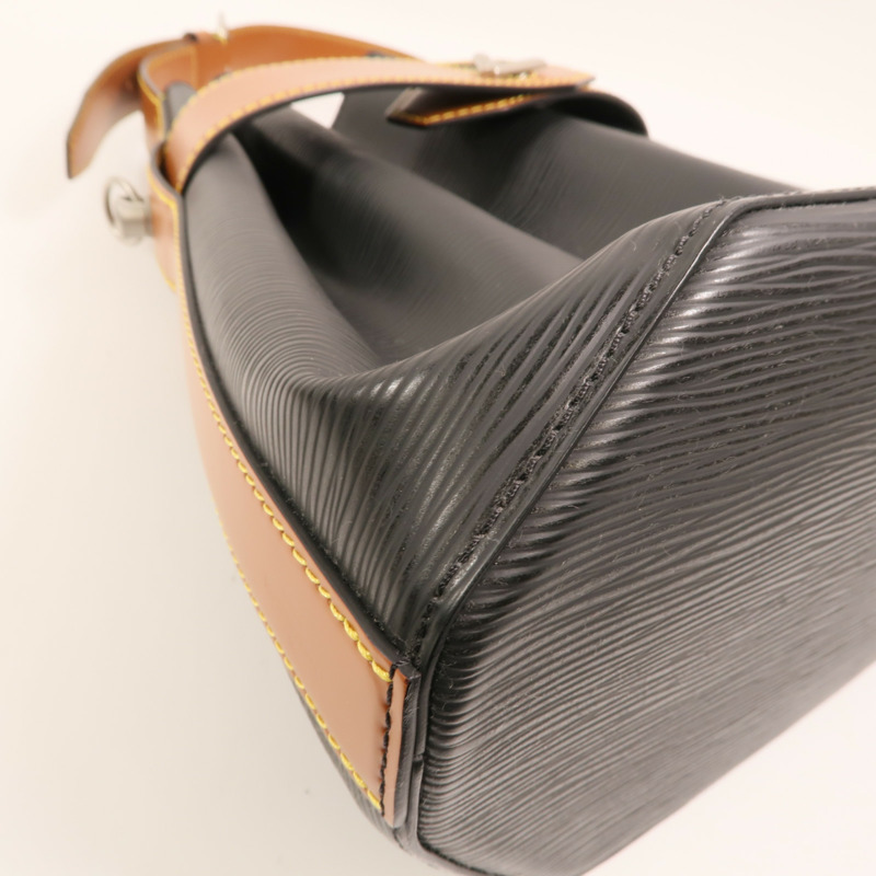 LOUIS VUITTON Epi Twist Bucket銀扣手挽肩背兩用袋-12