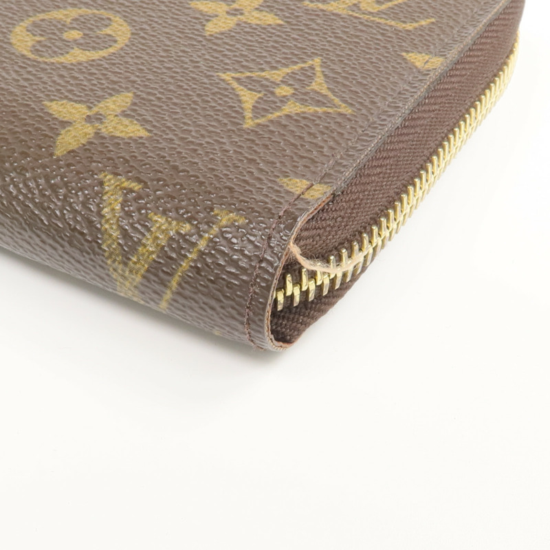 LOUIS VUITTON Monogram Zippy Long Wallet金扣長錢包-6