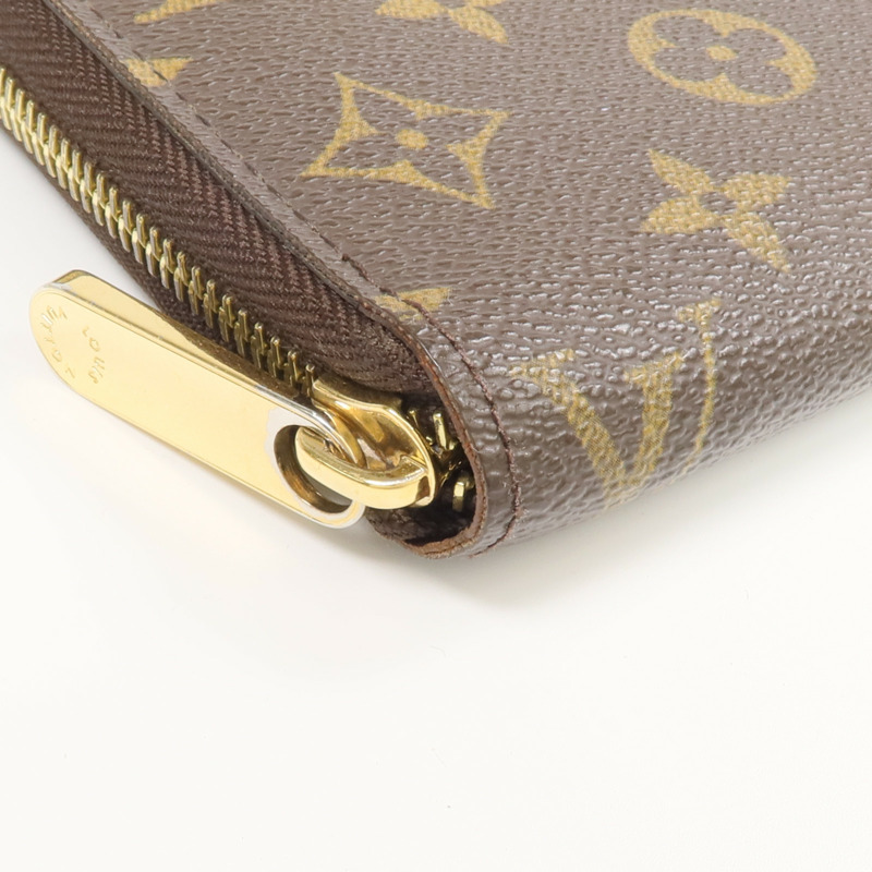 LOUIS VUITTON Monogram Zippy Long Wallet金扣長錢包-7