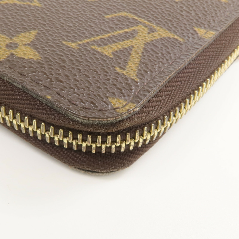 LOUIS VUITTON Monogram Zippy Long Wallet金扣長錢包-9