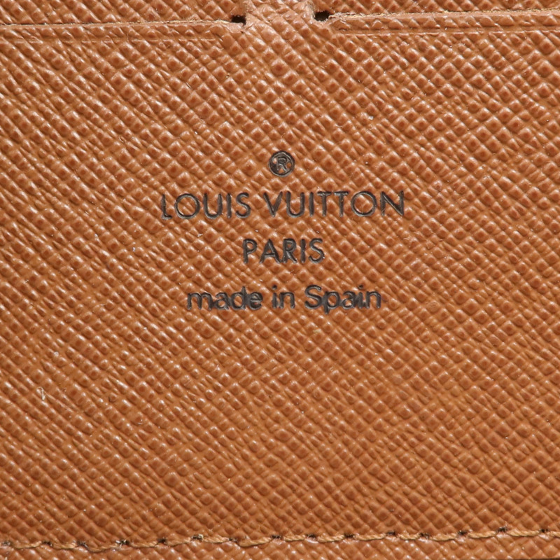 LOUIS VUITTON Monogram Zippy Long Wallet金扣長錢包-12