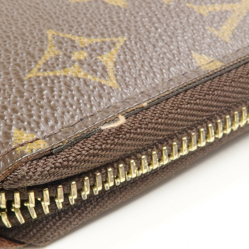 LOUIS VUITTON Monogram Zippy Long Wallet金扣長錢包-14