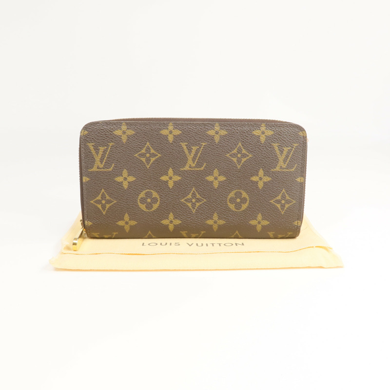 LOUIS VUITTON Monogram Zippy Long Wallet金扣長錢包-18