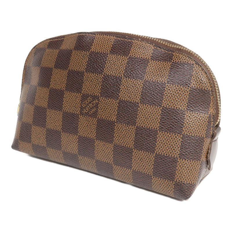 LOUIS VUITTON Damier Cosmetic Pouch金扣化妝袋-2