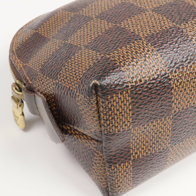 LOUIS VUITTON Damier Cosmetic Pouch金扣化妝袋-6