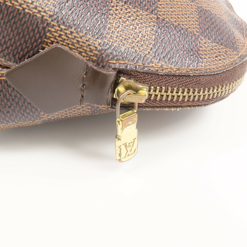 LOUIS VUITTON Damier Cosmetic Pouch金扣化妝袋-9