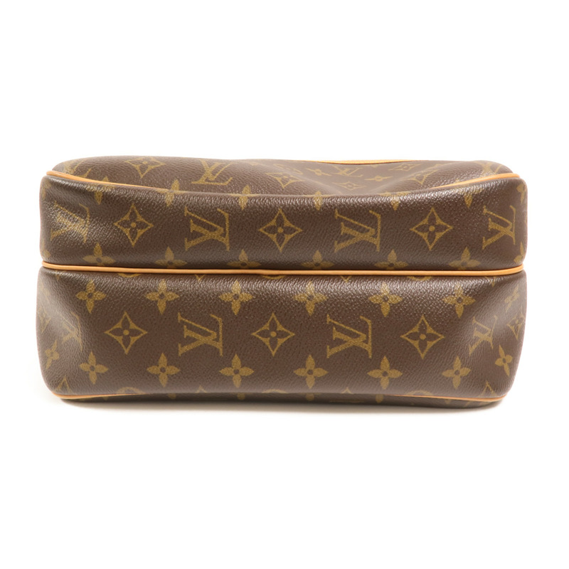 LOUIS VUITTON Monogram Reporter PM金扣肩背袋-3