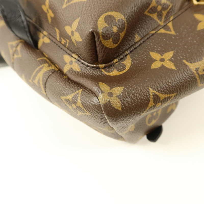 LOUIS VUITTON Monogram Palm Spring Backpack金扣背包-11