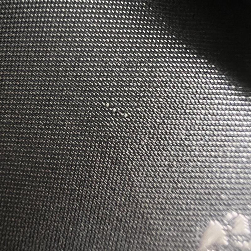 Lanvin 黑色復古風幾何圖案領帶 領結 絲綢（中古）-7