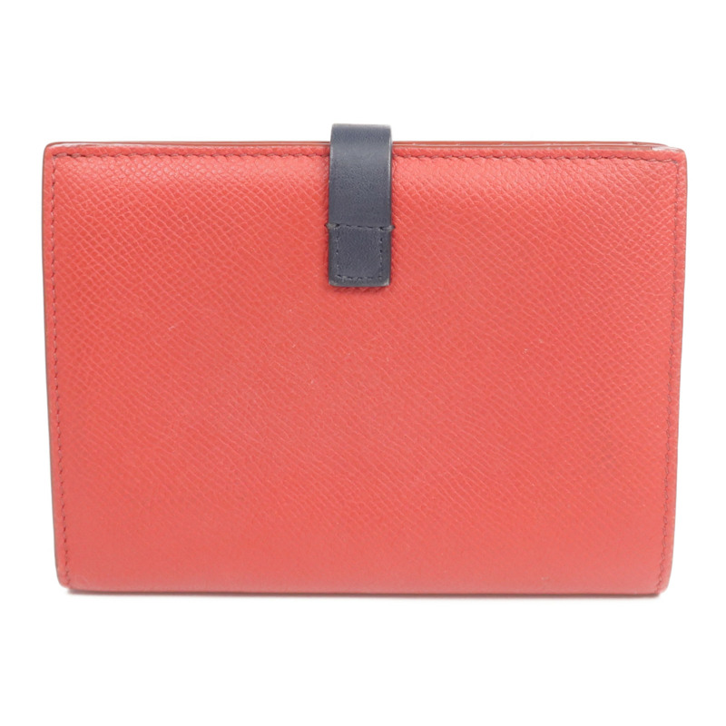 CELINE 牛皮皮革Wallet金扣錢包-1