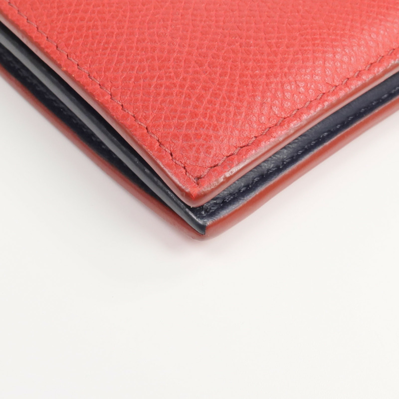 CELINE 牛皮皮革Wallet金扣錢包-10