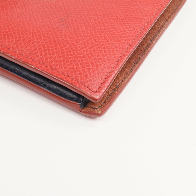 CELINE 牛皮皮革Wallet金扣錢包-11