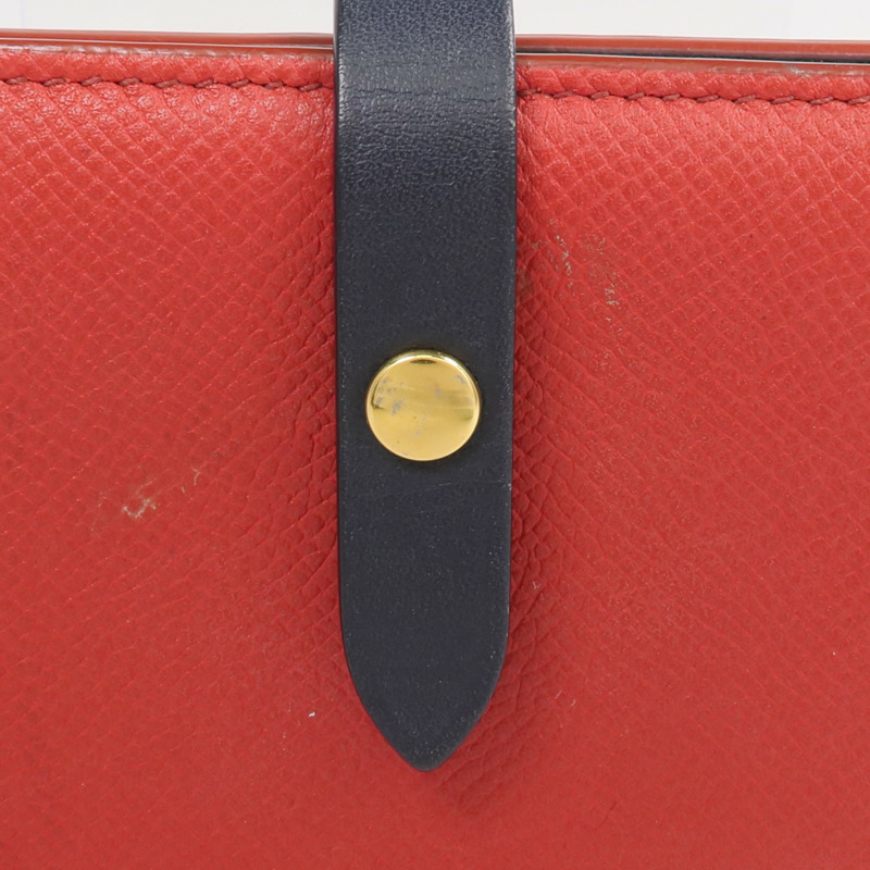 CELINE 牛皮皮革Wallet金扣錢包-12