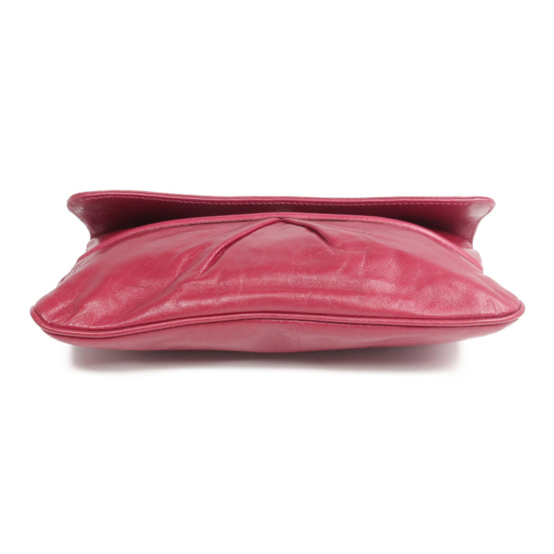 MARC JACOBS 牛皮皮革Pouch金扣手拿包-3