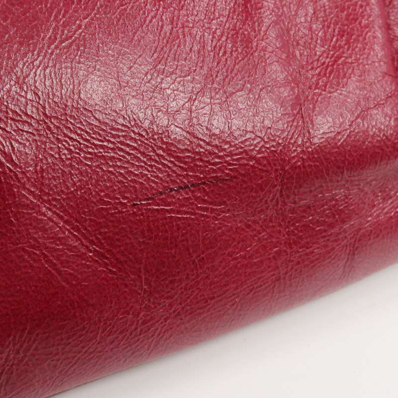 MARC JACOBS 牛皮皮革Pouch金扣手拿包-13