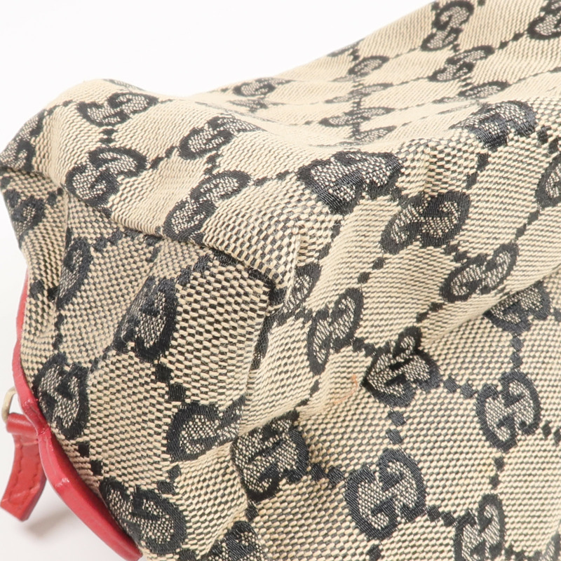 GUCCI 帆布Cosmetic Pouch金扣化妝袋-13