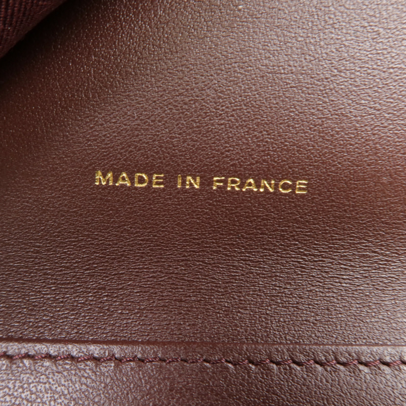 CHANEL 牛皮皮革Wallet金扣錢包-7