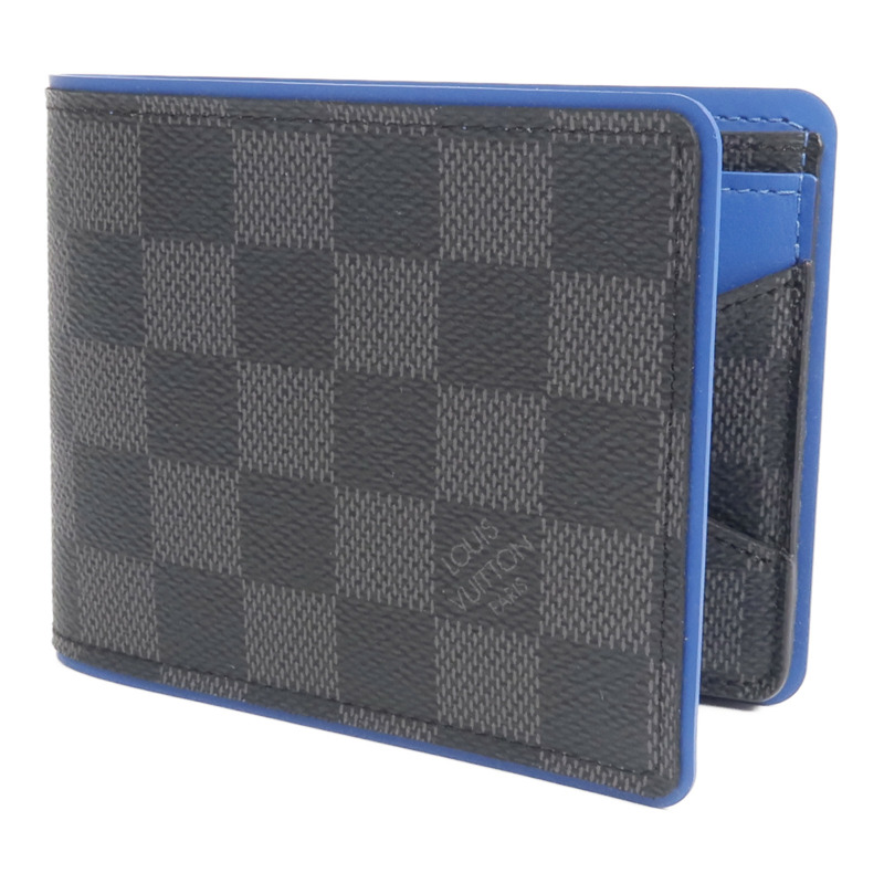 LOUIS VUITTON Damier Graphite Multiple Wallet錢包-1