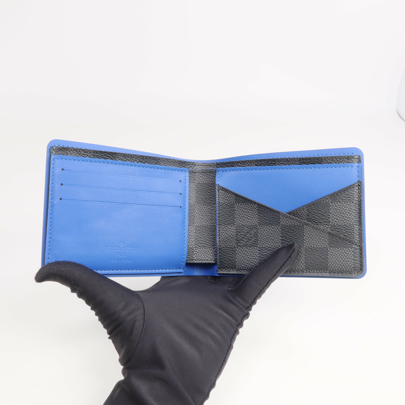 LOUIS VUITTON Damier Graphite Multiple Wallet錢包-6