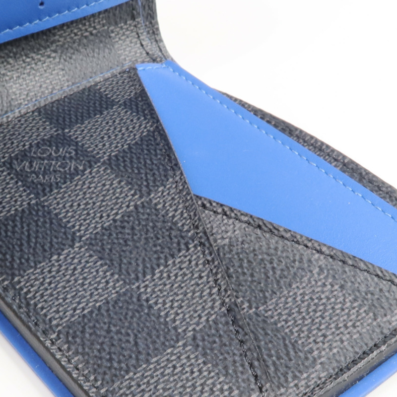 LOUIS VUITTON Damier Graphite Multiple Wallet錢包-10