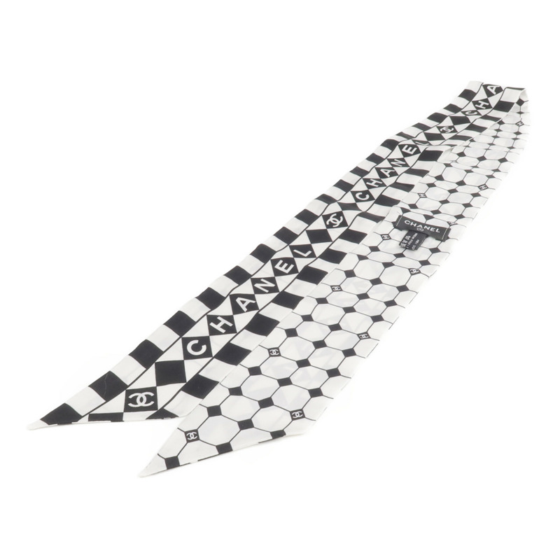 CHANEL 絲質Scarf絲巾-1