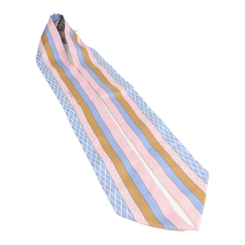 HERMES 絲質Twilly絲巾-3