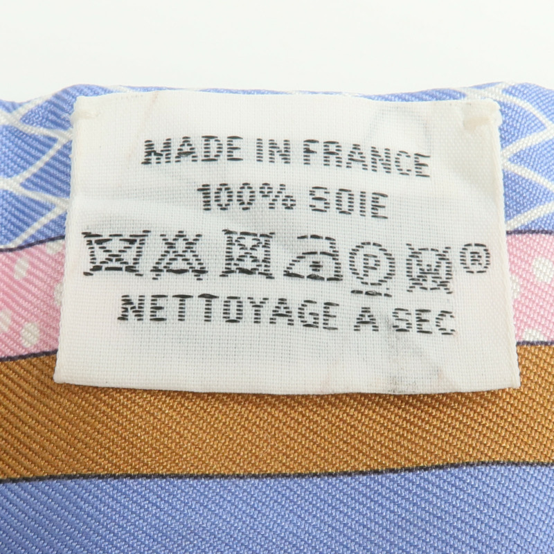HERMES 絲質Twilly絲巾-7