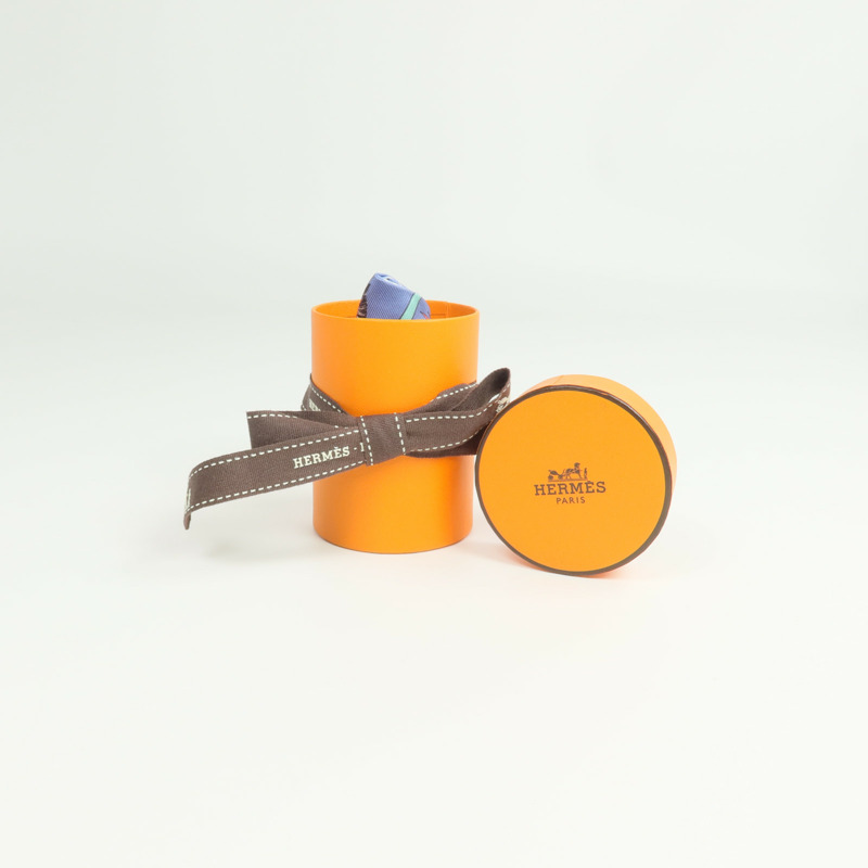 HERMES 絲質Twilly絲巾-9