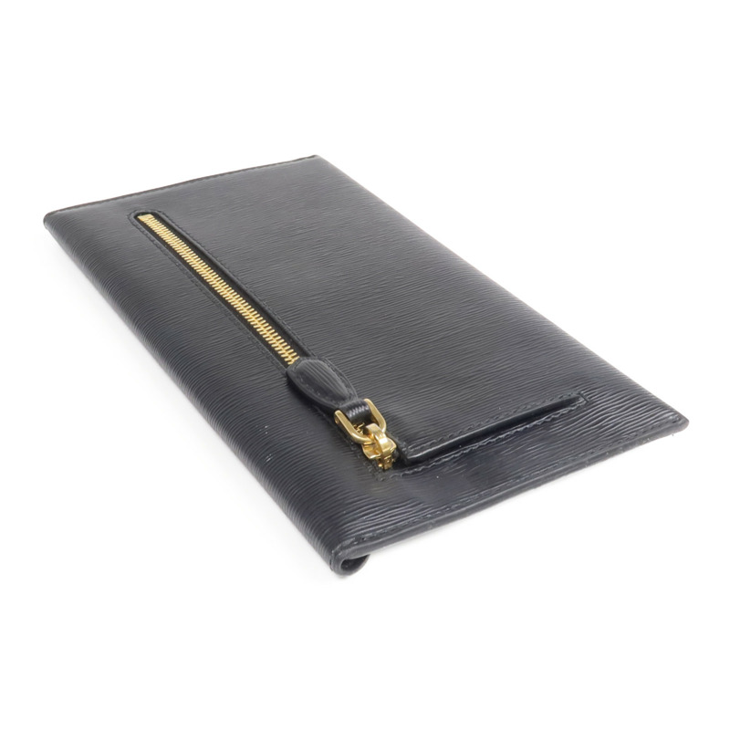 PRADA 牛皮皮革Envelope Long Wallet金扣長錢包-4