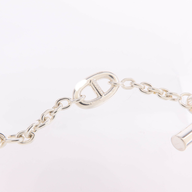 HERMES 925純銀Farandole Long Necklace項鍊-6