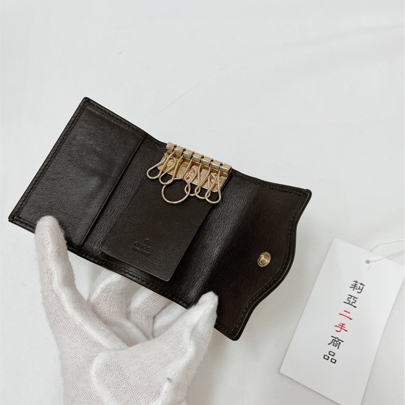 莉亞精品♡Gucci 鑰匙包 二手-14