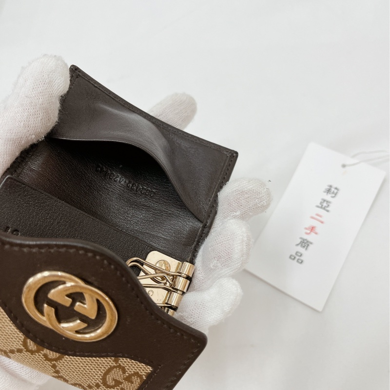莉亞精品♡Gucci 鑰匙包 二手-16