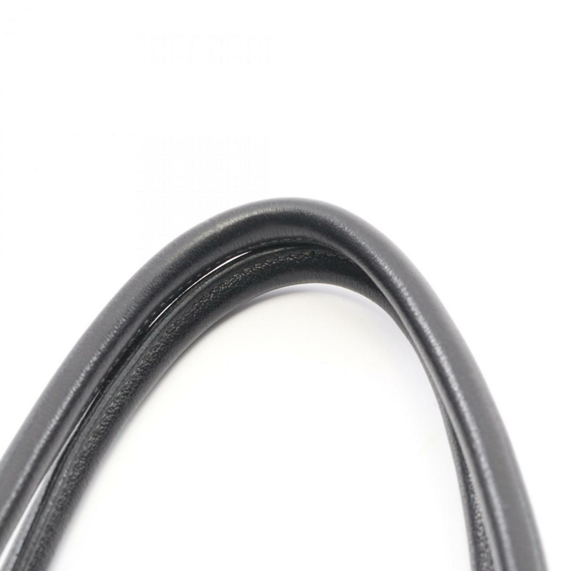 愛馬仕 Garden File PM 手提包帆布皮革 Toile H Buffle 女米色/黑色-6