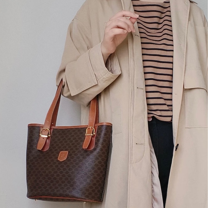 Celine 老花托特包-0