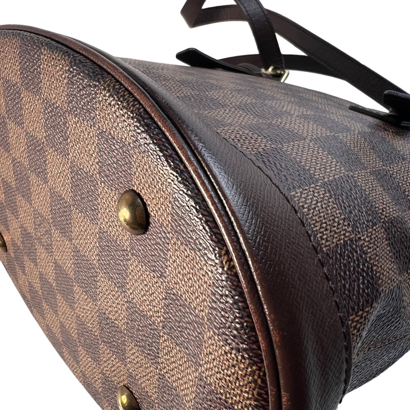 LV棋盤格子母包/托特包-13