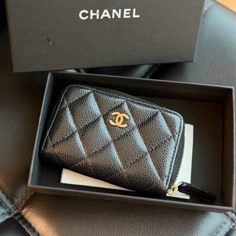 CHANEL 零錢包🖤超級可愛-0