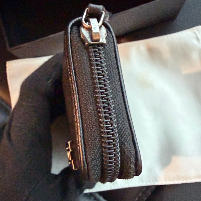 CHANEL 黑銀零錢包 boy🖤好可愛-3