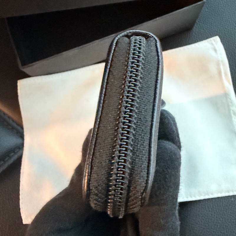 CHANEL 黑銀零錢包 boy🖤好可愛-4