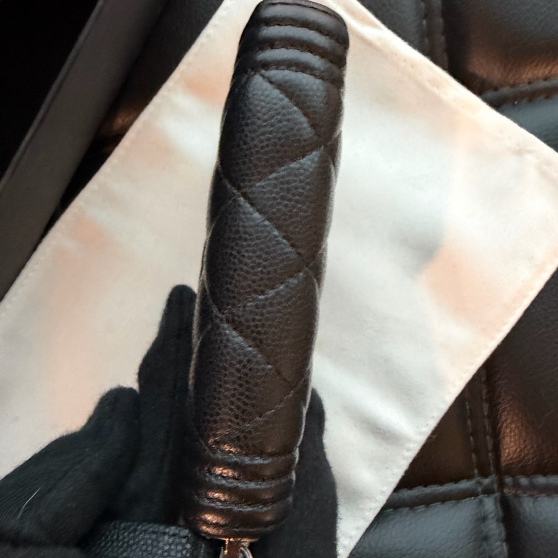 CHANEL 黑銀零錢包 boy🖤好可愛-6