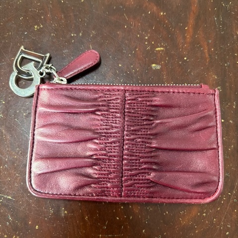 Dior 皮革 零錢包